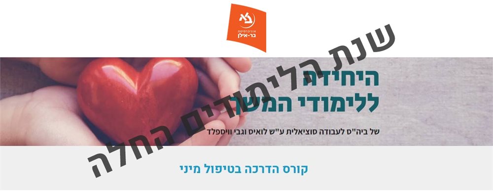 קורס הדרכה בטיפול מיני